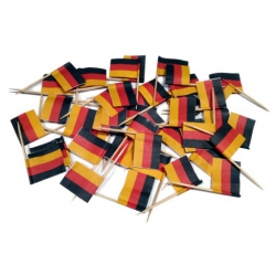 Niemcy flaga wykałaczki  flagi pikery 50 sztuk